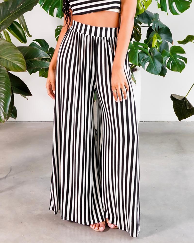 Classic Stripe Two Piece Suit