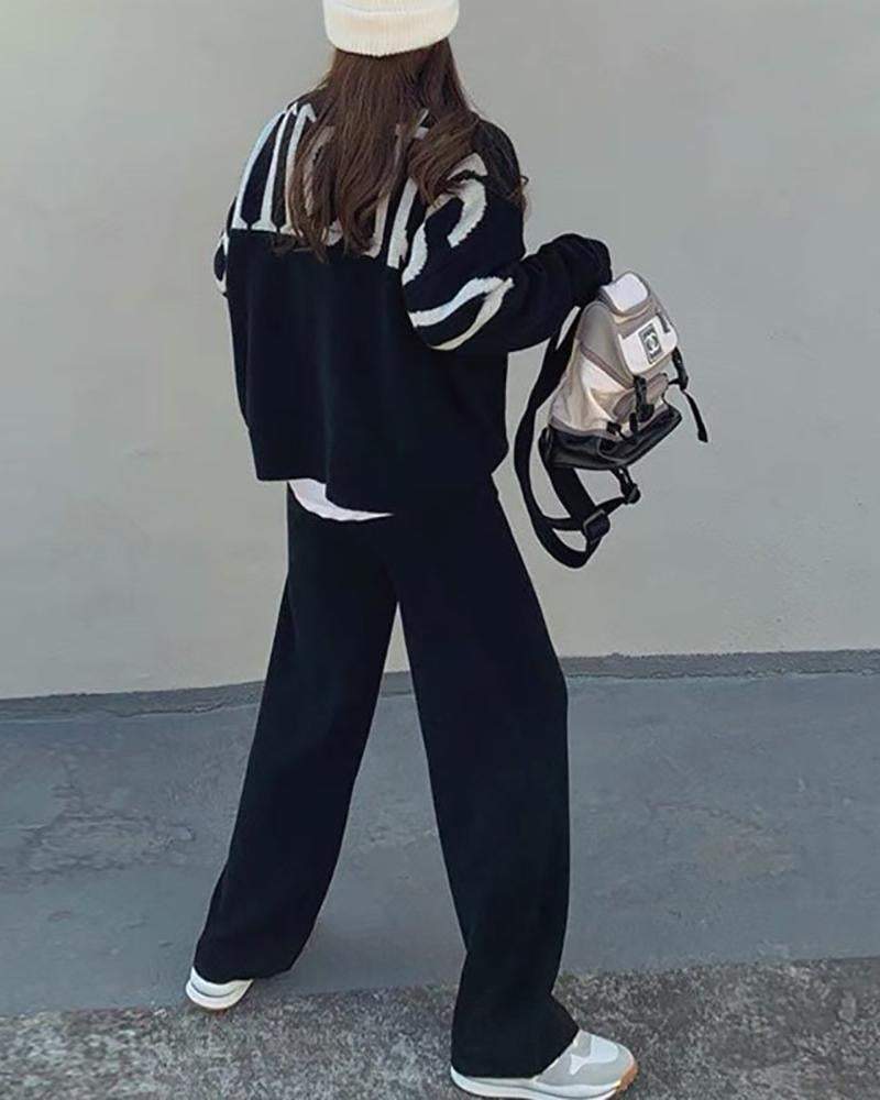 Loose all-around tracksuit